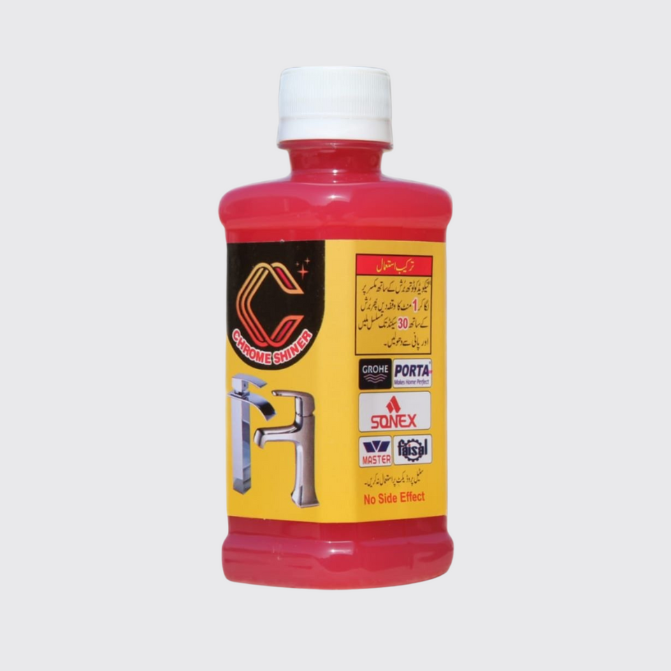 Chrome Shiner - Instant Cleaner for Taps, Glass & Sanitary Fittings