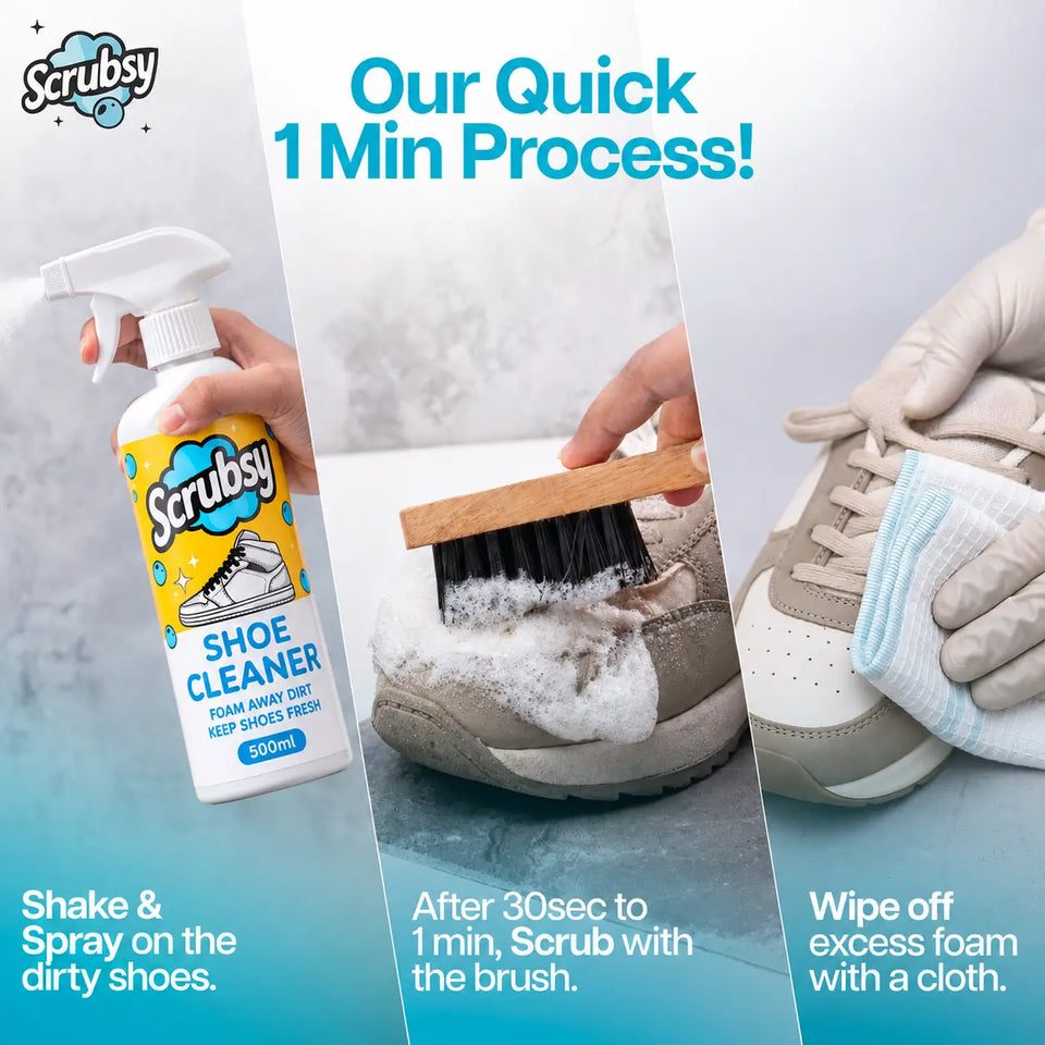Foam-Based Footwear Cleaner - Free Delivery