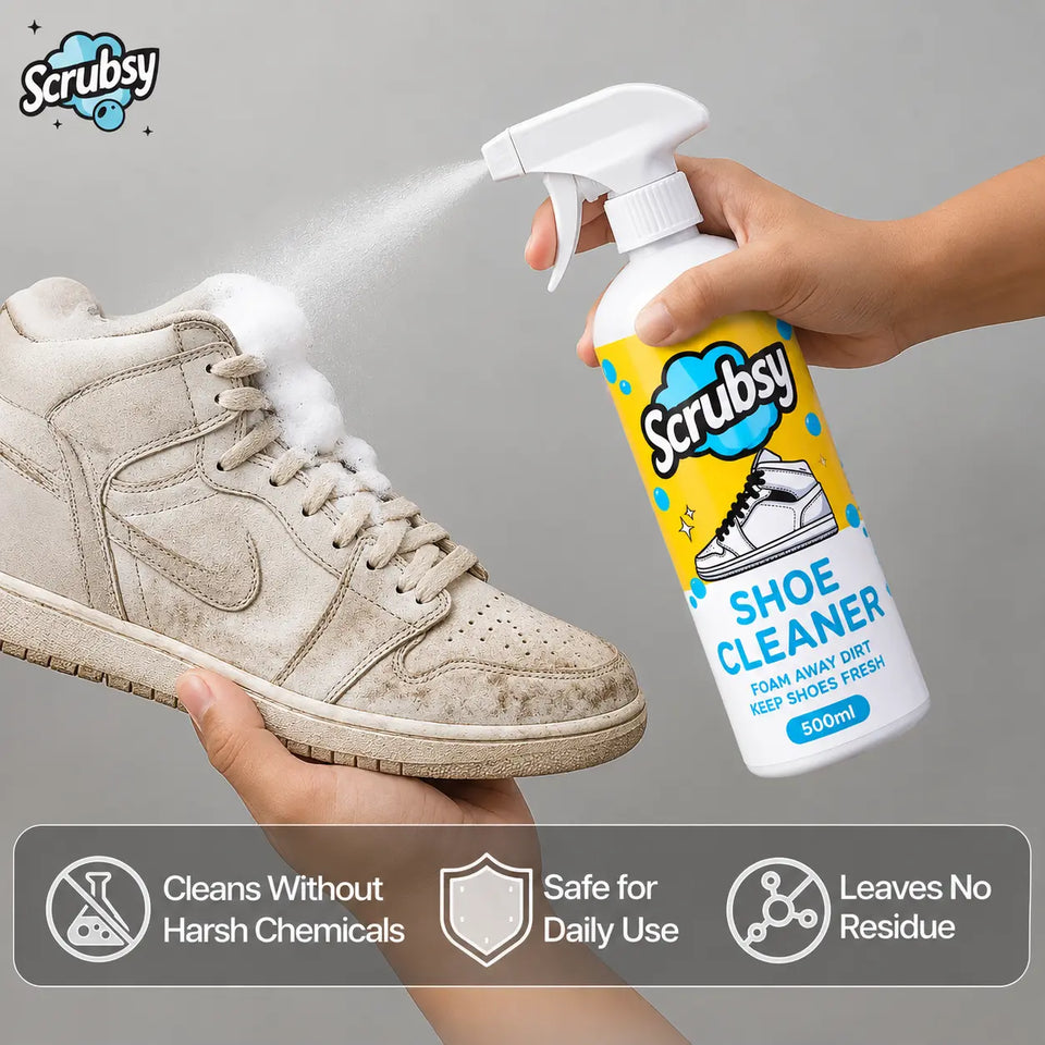 Foam-Based Footwear Cleaner - Free Delivery