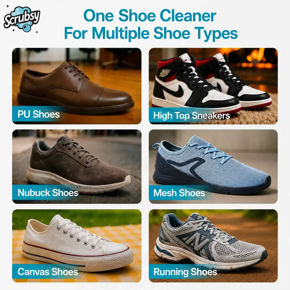Foam-Based Footwear Cleaner - Free Delivery