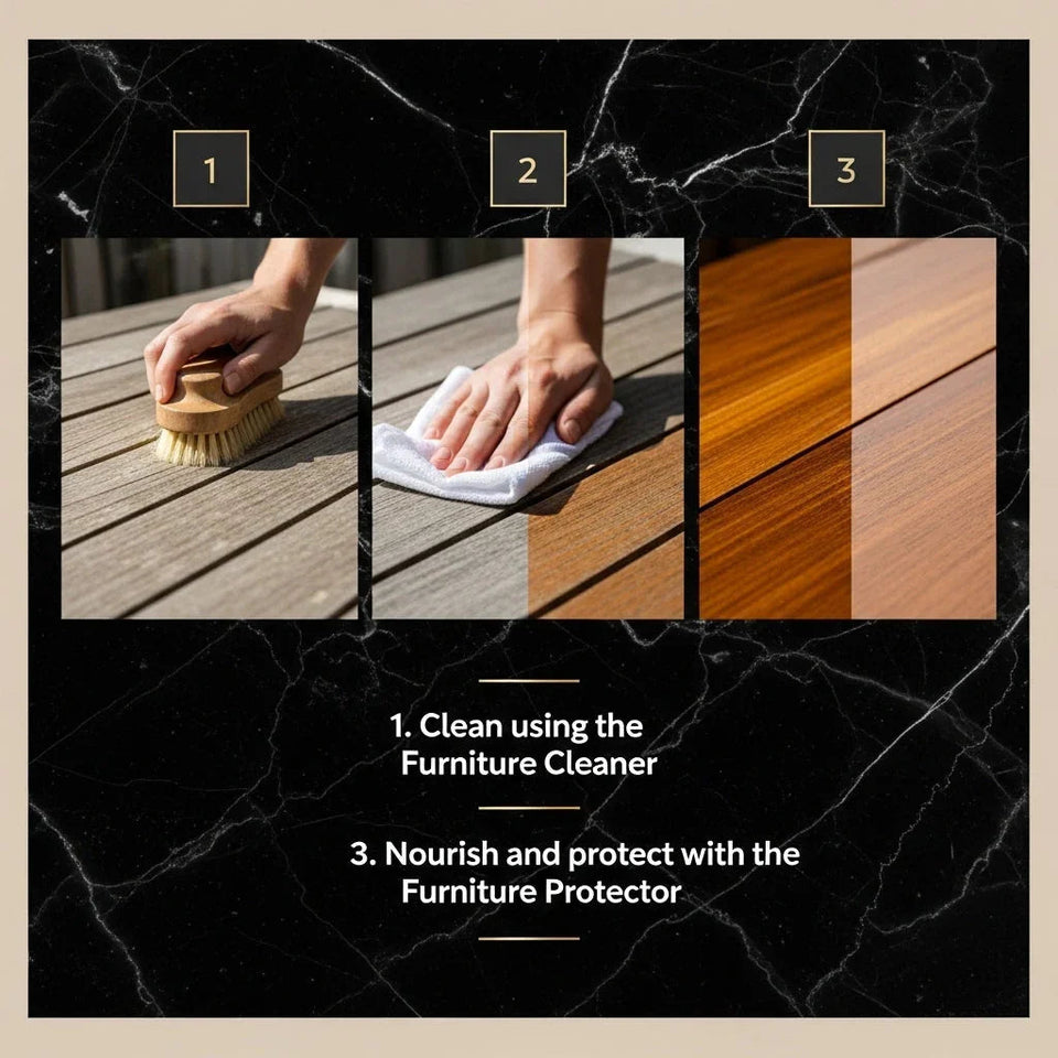 Glossifix Oiginal Furniture Polish Kit - Free Delivery