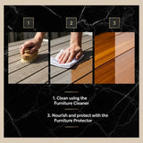Glossifix Oiginal Furniture Polish Kit - Free Delivery
